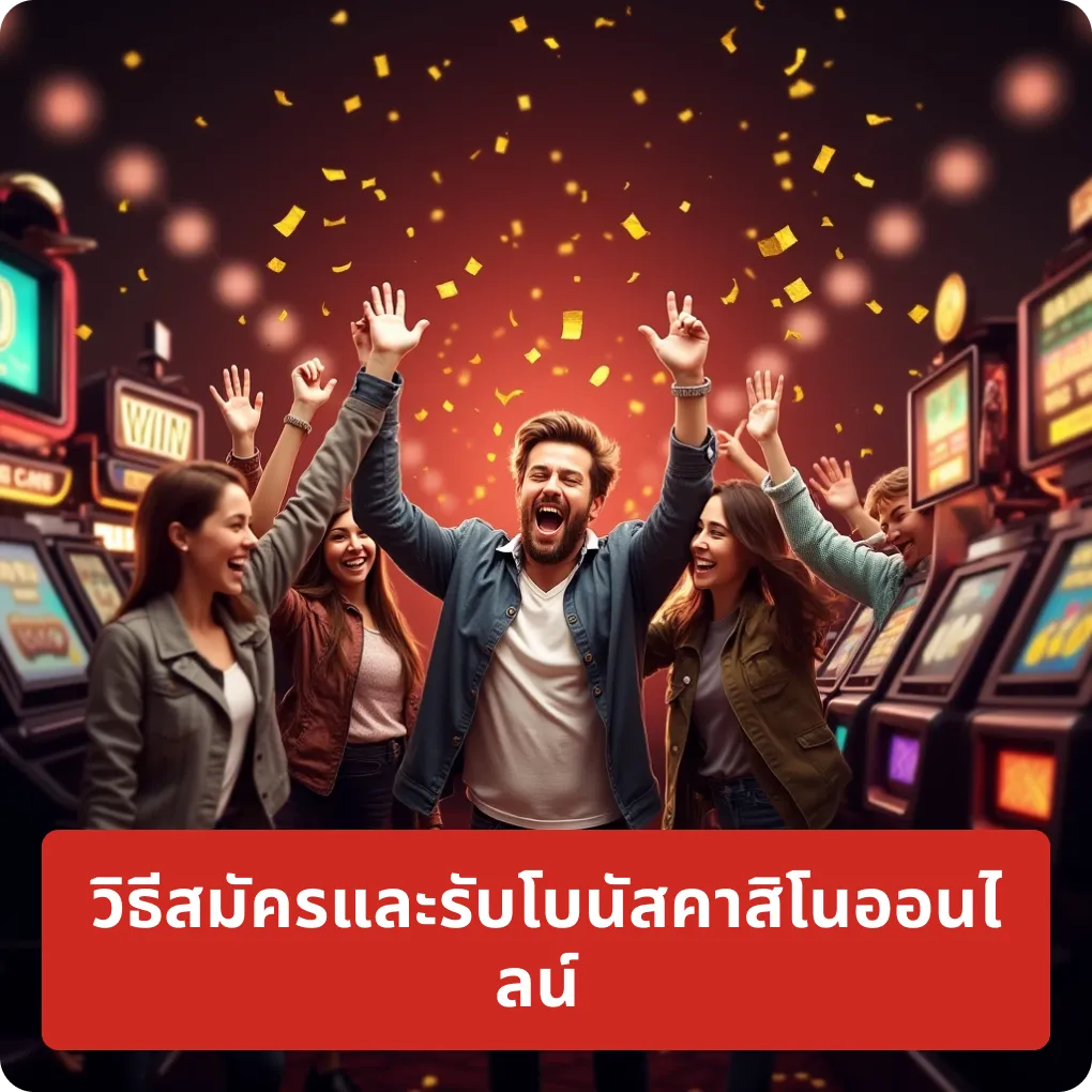 วิธีสมัครและรับโบนัสคาสิโนออนไลน์ – คู่มือ วิธีสมัครและรับโบนัสคาสิโนออนไลน์